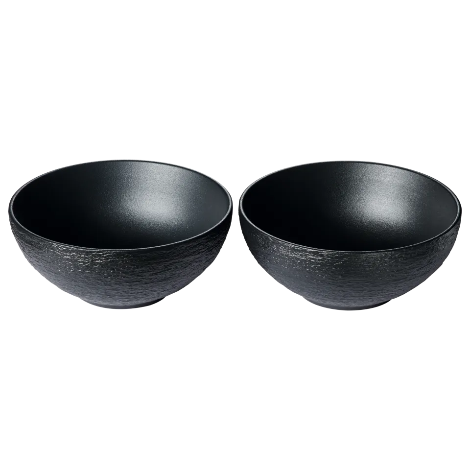 chef-cuisine-servieren-porzellan-servierschalen-2er-set-schiefer image 1