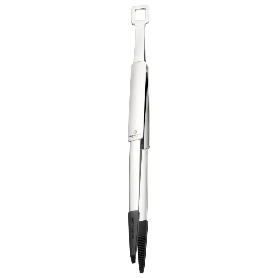 chef-cuisine-k-chenhelfer-kochpinzette-edelstahl-32-cm-silikon image 1