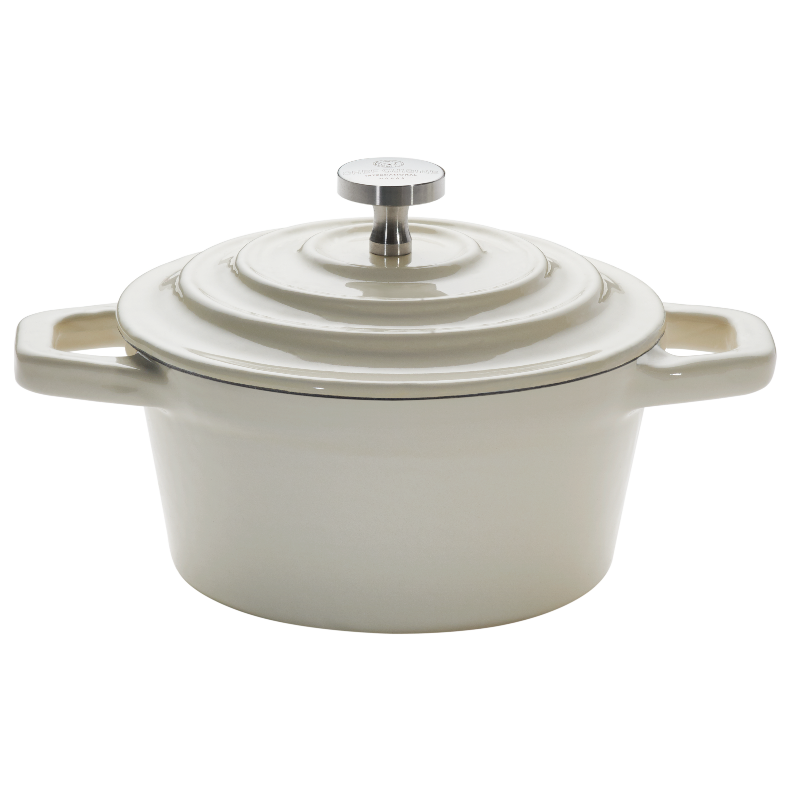 chef-cuisine-gusseisen-mini-cocotte-4er-set-emailliert-mit-deckel image 4