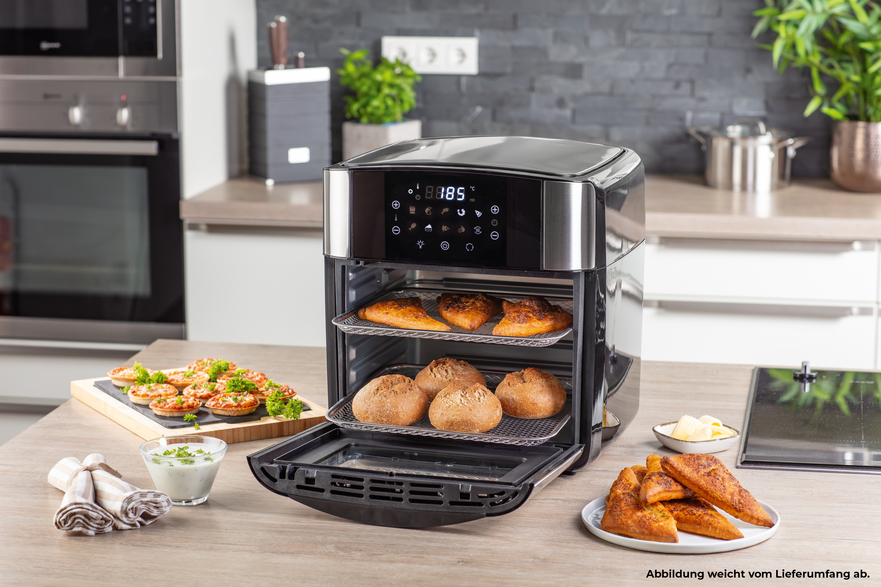 chef-cuisine-hei-luftfritteuse-air-flow-gitterrost-2er-set image 2