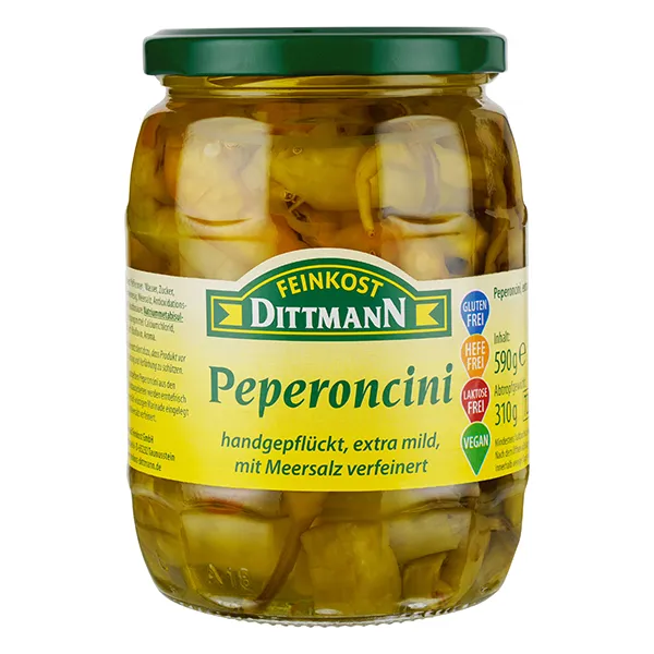 feinkost-dittmann-peperoncini-extra-mild-goldgelb-2 image 1