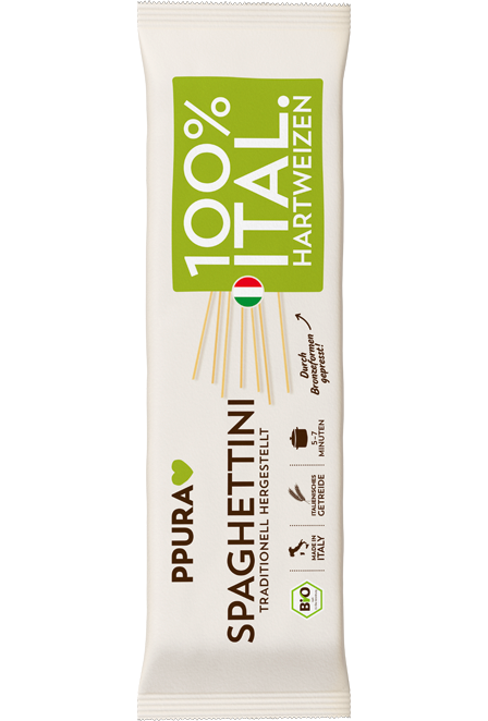 ppura-pasta-spaghettini-hartweizen-spaghetti image 1