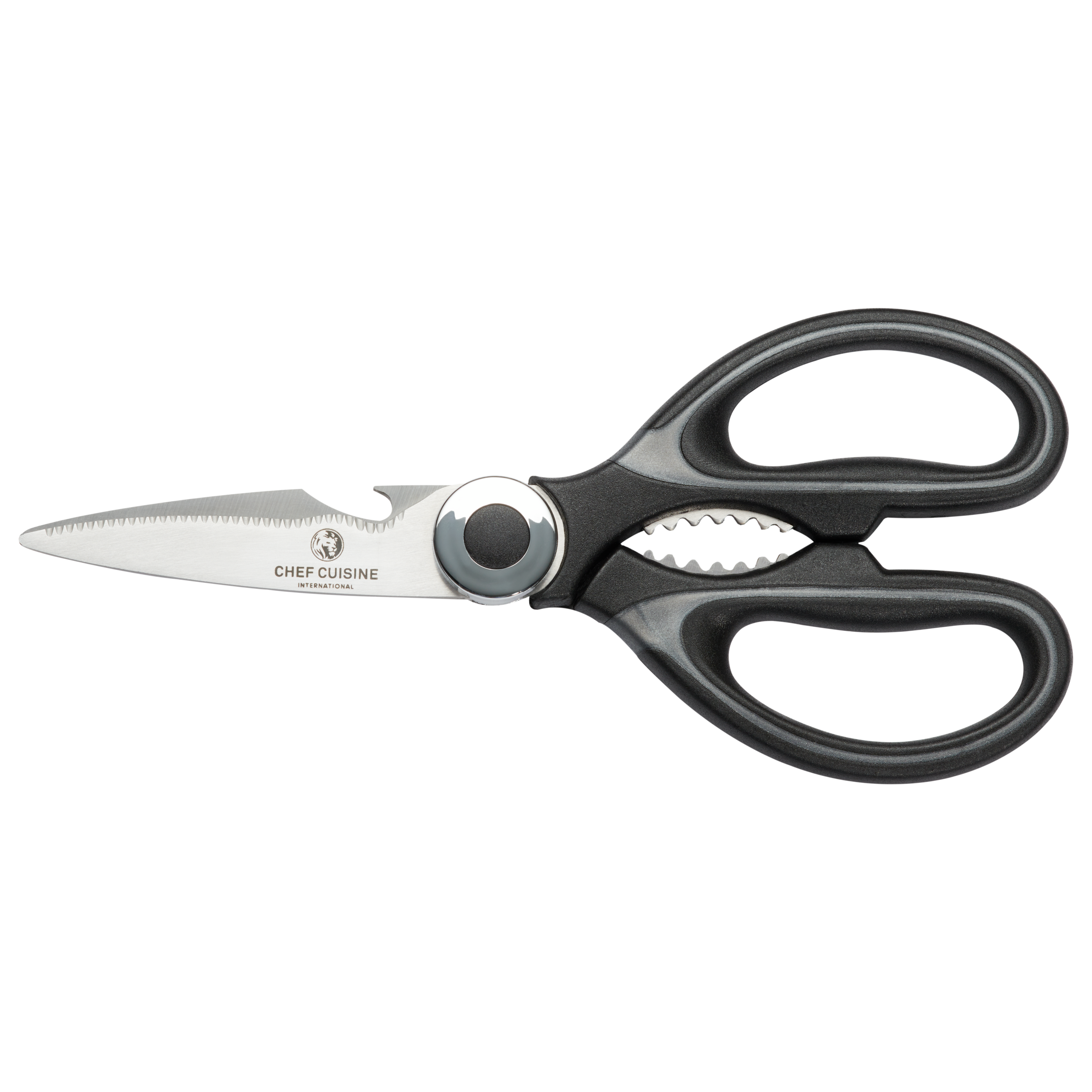 chef-cuisine-k-chenhelfer-multifunktionsschere-k-chenschere-mit-kapselheber image 1