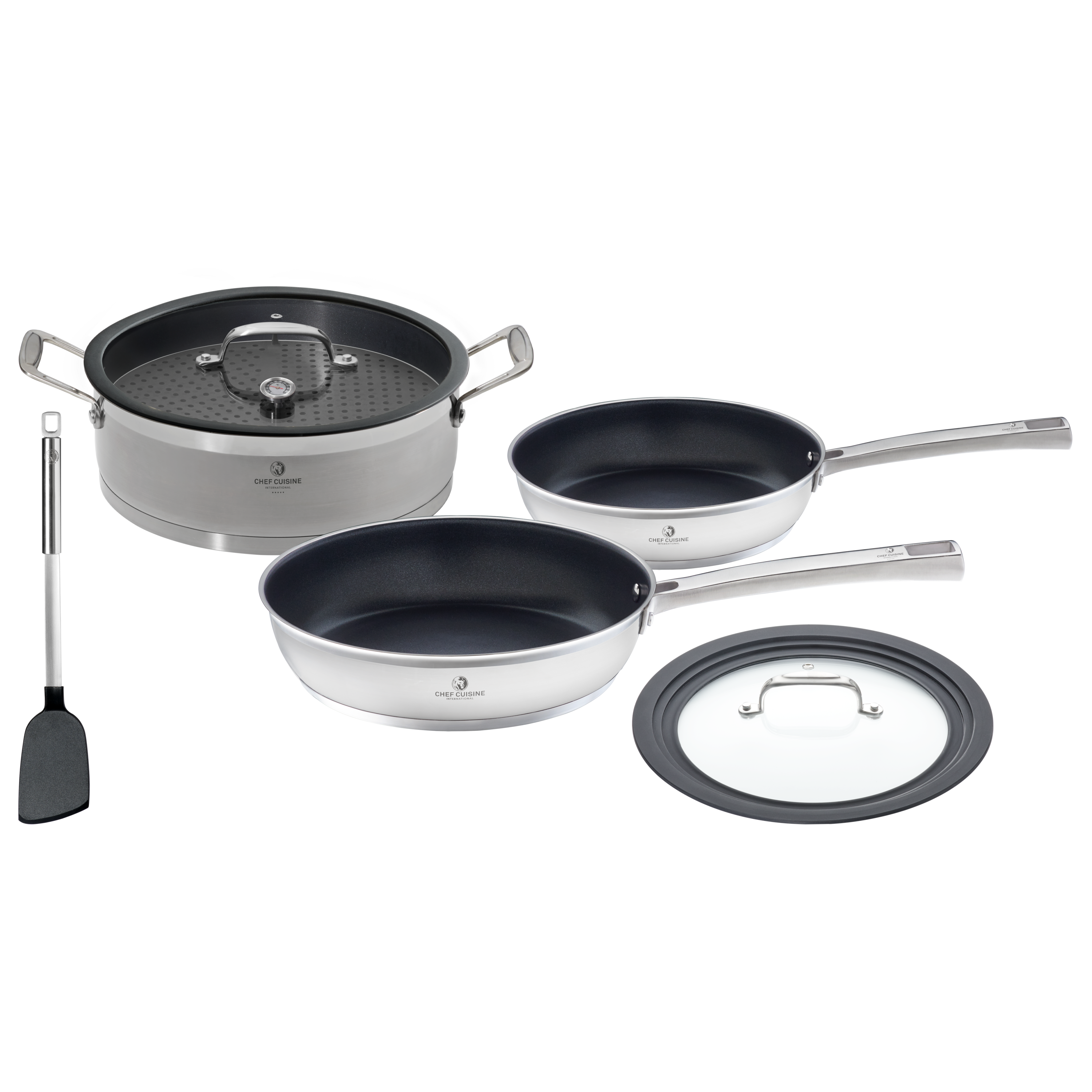 chef-cuisine-pfannen-pfannen-set-4-tlg-teflon-induktion image 1