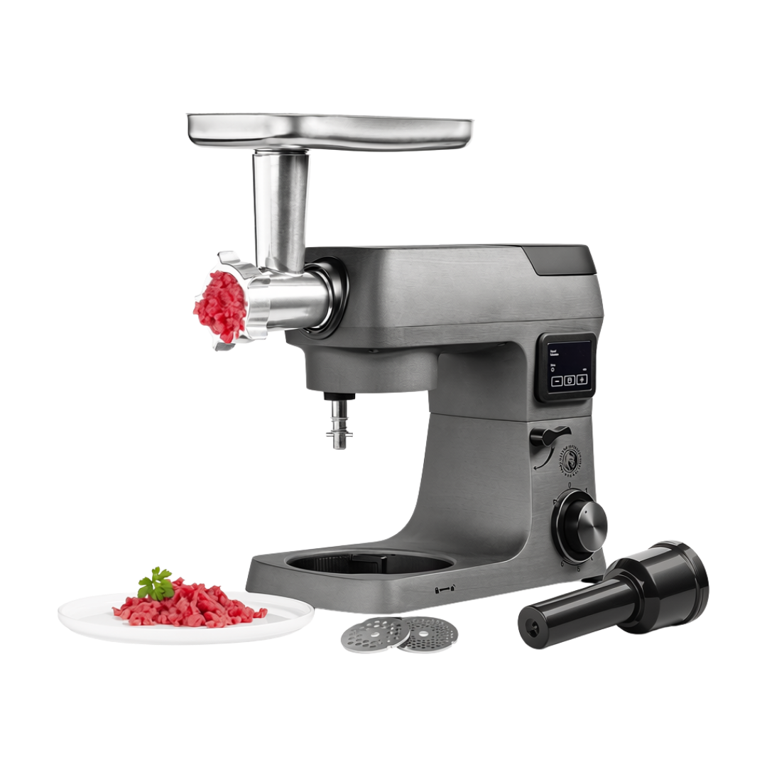 chef-cuisine-k-chenmaschine-fleischwolf-set-aufsatz-edelstahl image 1