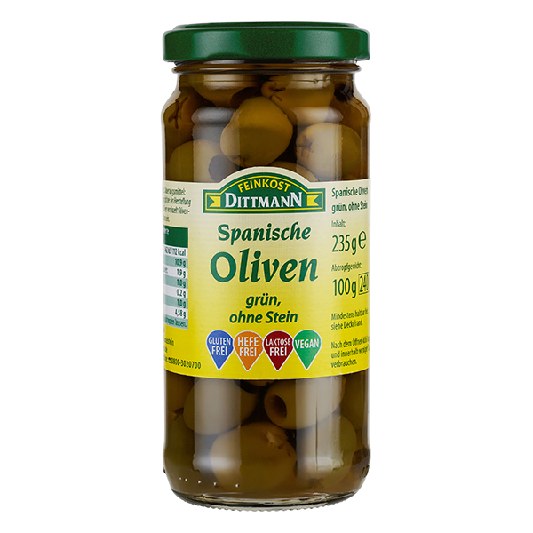 feinkost-dittmann-gr-ne-spanische-oliven-ohne-stein image 1