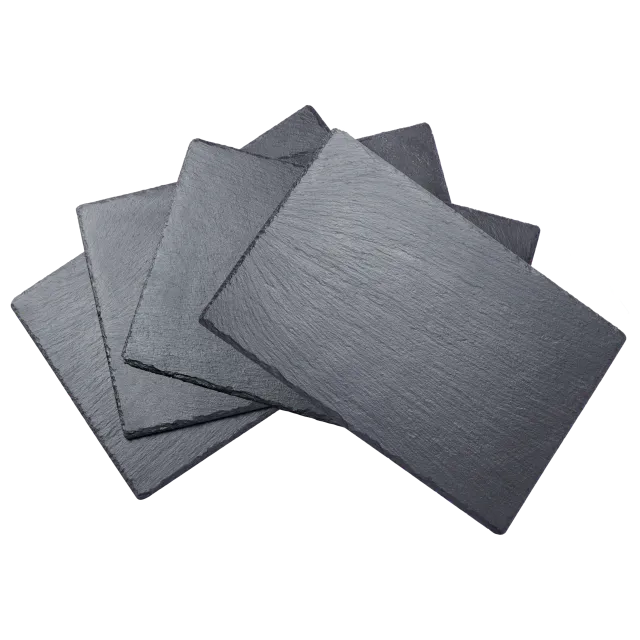 chef-cuisine-servieren-servier-und-tischset-naturschiefer-4er image 1