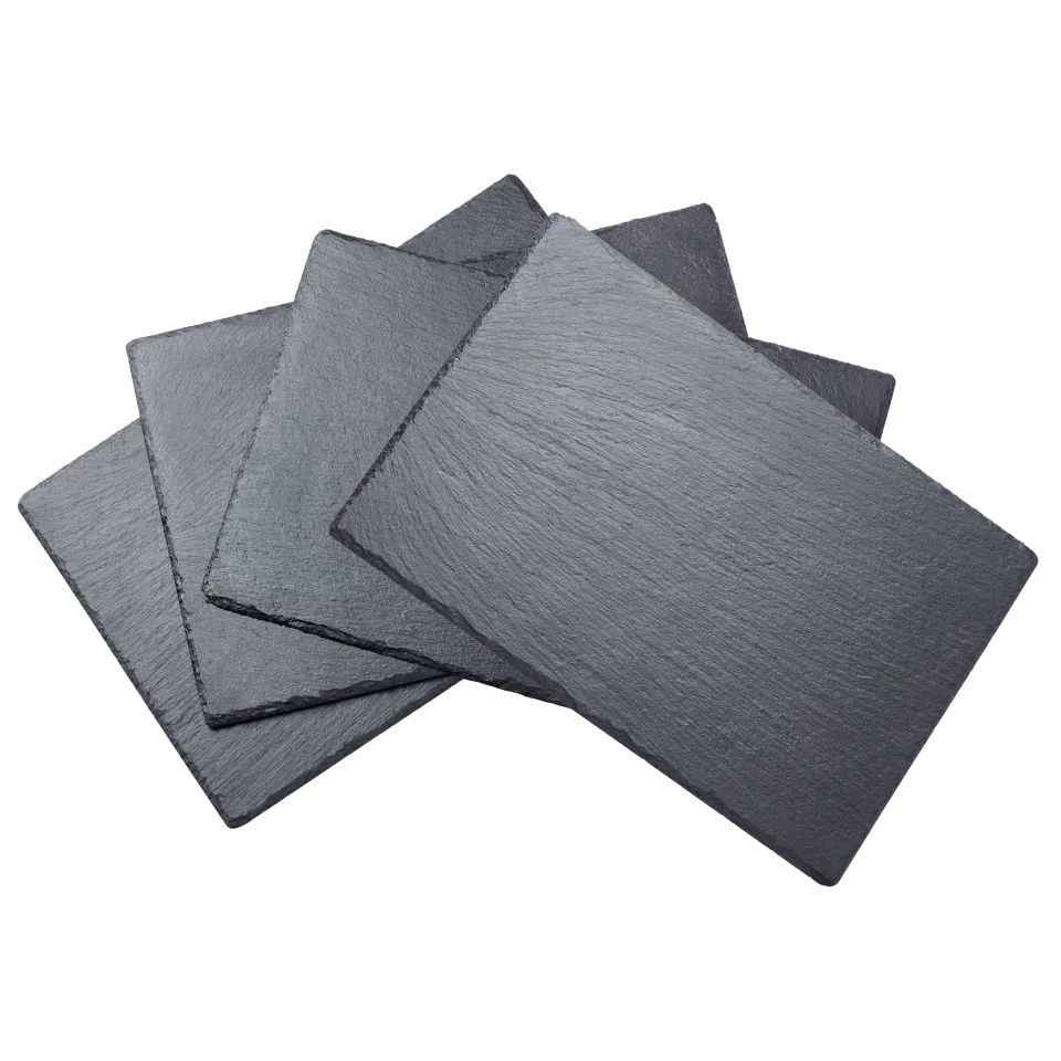 chef-cuisine-servieren-servier-und-tischset-naturschiefer-4er image 1