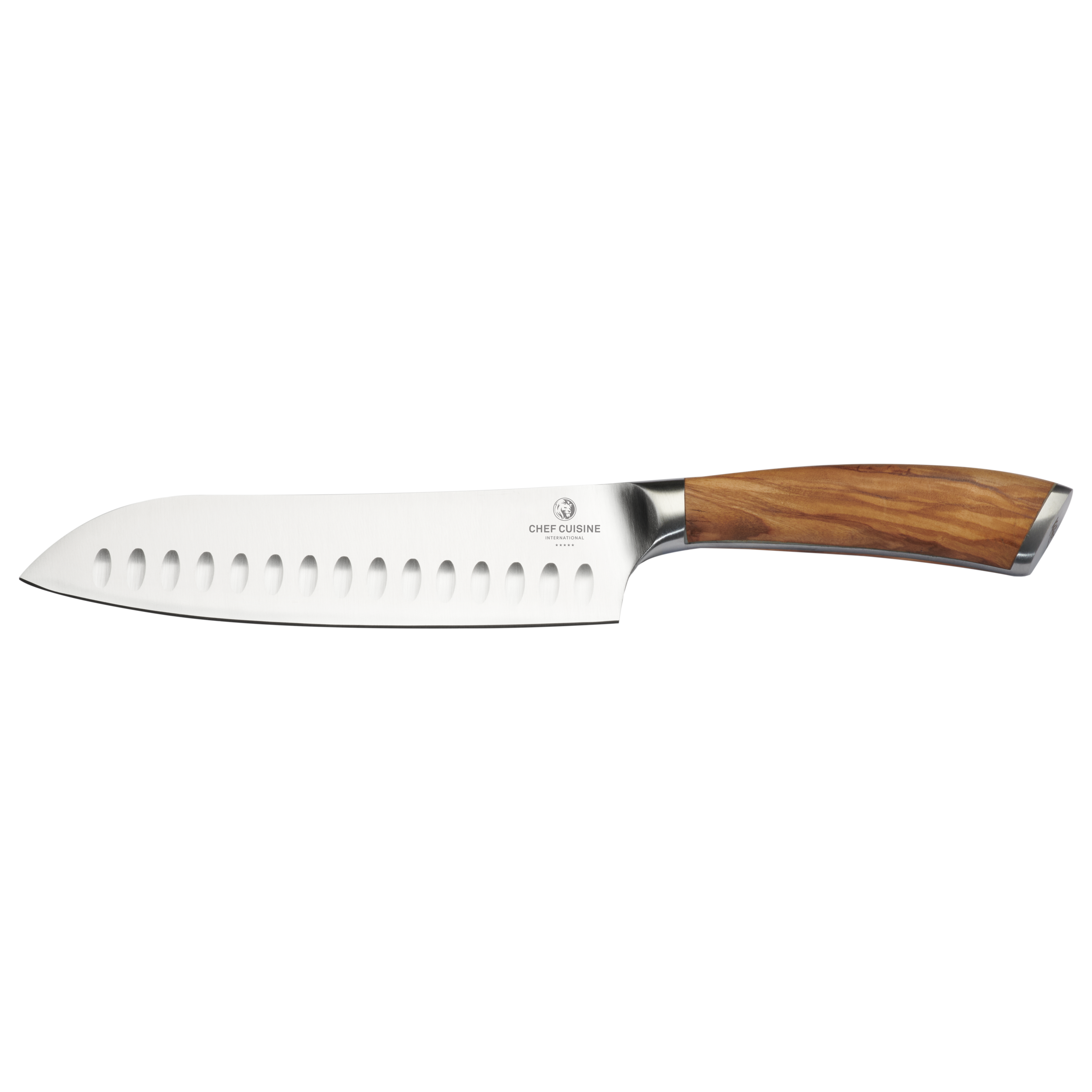 chef-cuisine-olivenholz-santokumesser-19-cm-eisgeh-rtet image 1