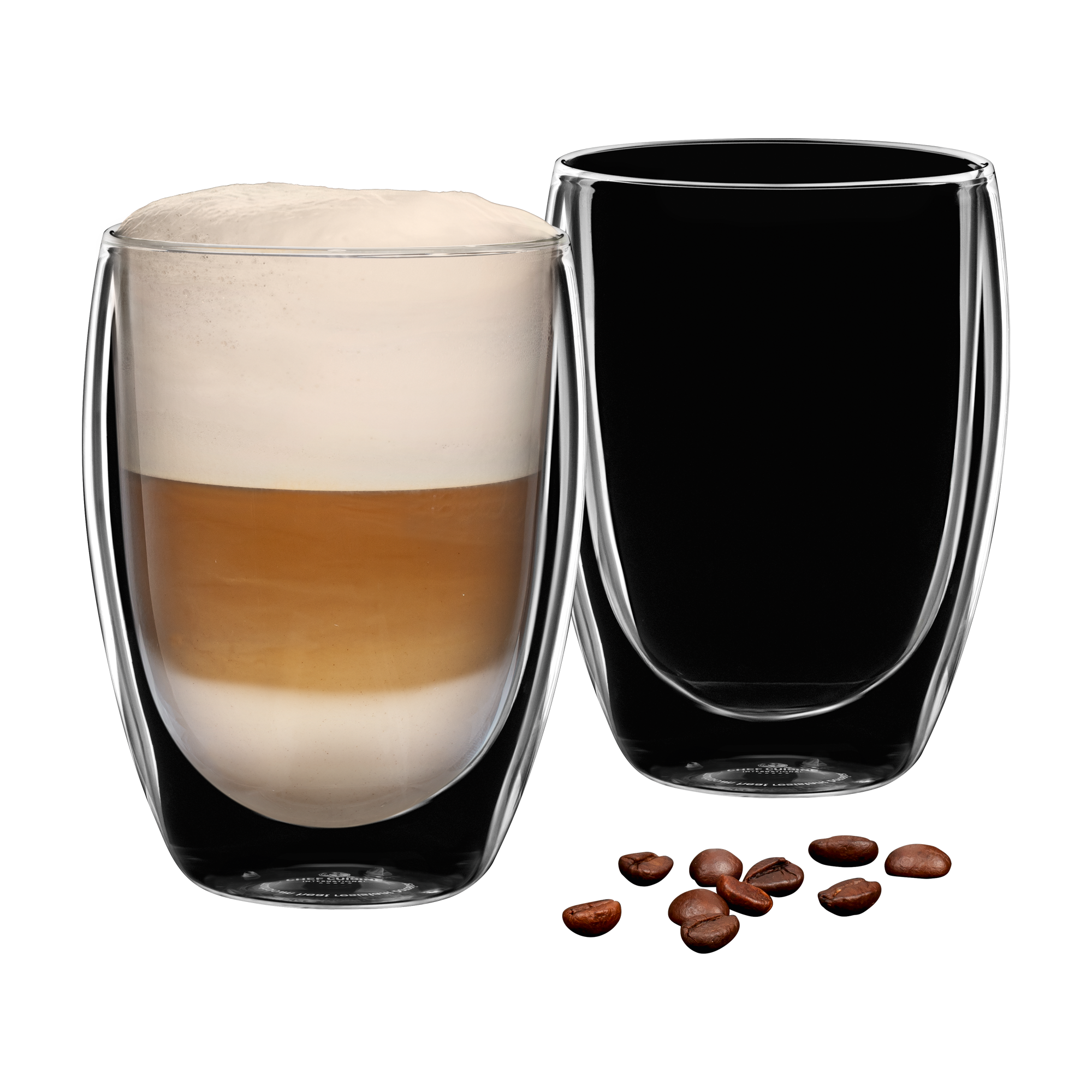 chef-cuisine-gl-ser-latte-macchiato-gl-ser-2er-set-350-ml image 1