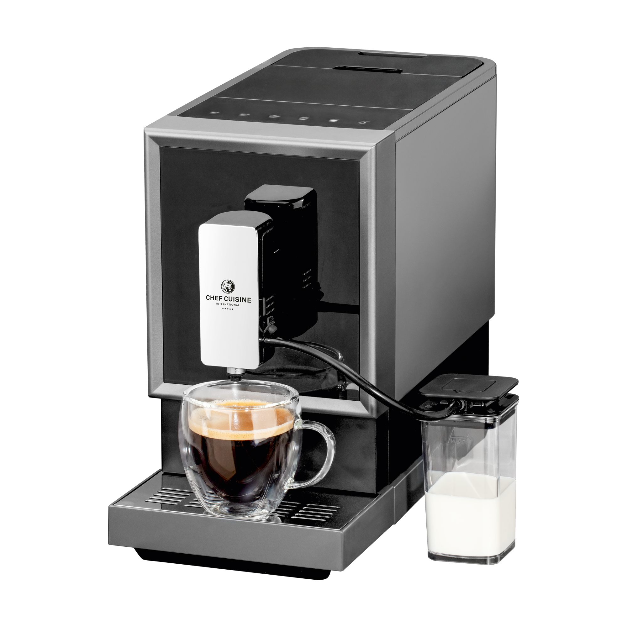 chef-cuisine-kaffeemaschinen-kaffeevollautomat-one-touch-bohnen image 1