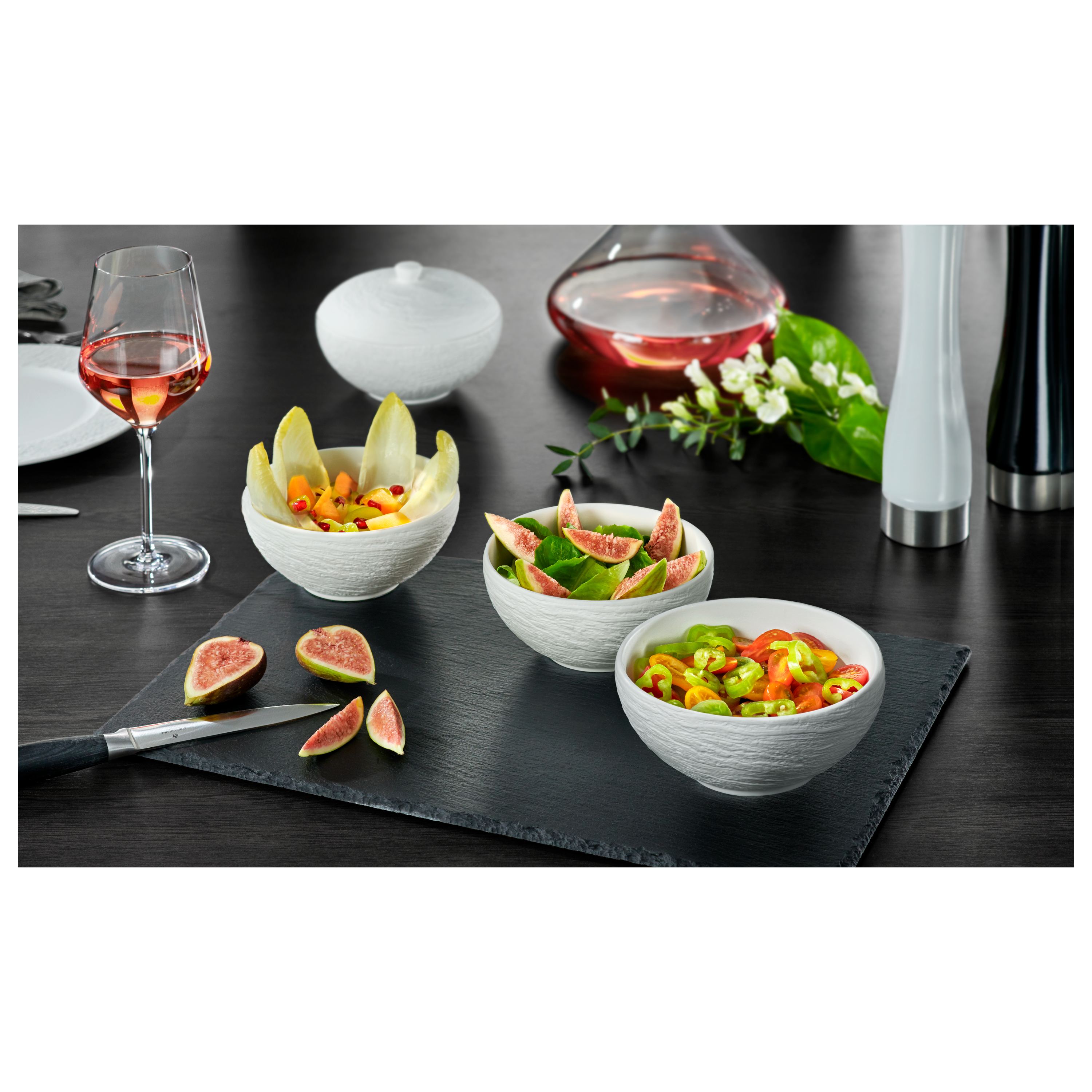 chef-cuisine-servieren-porzellan-schalen-4er-set-schieferoptik image 4