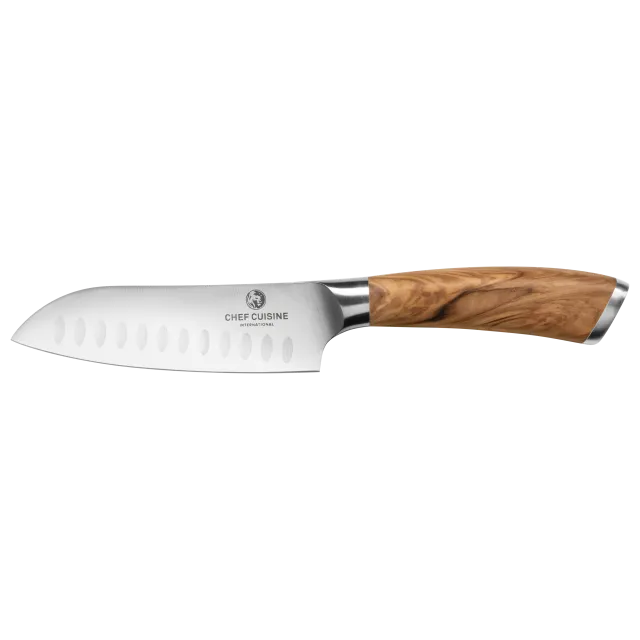 chef-cuisine-olivenholz-serie-santoku-messer-13-cm-olivenholzgriff image 1