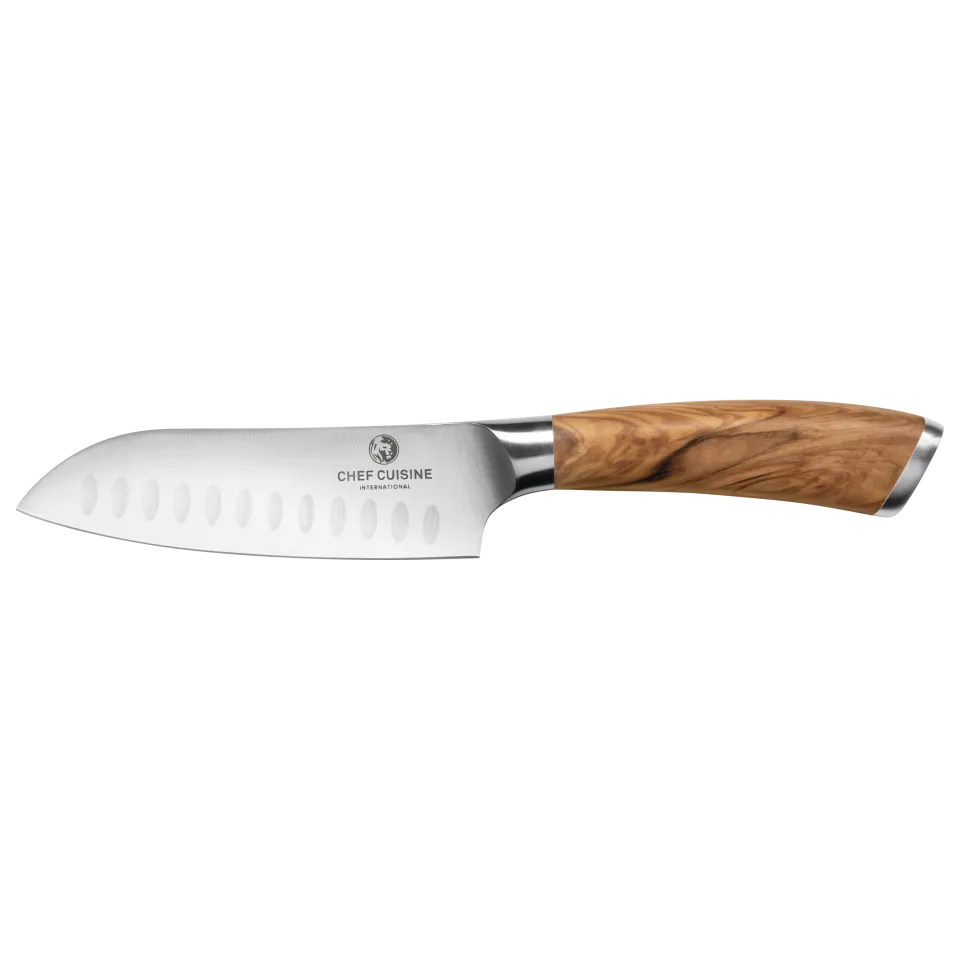 chef-cuisine-olivenholz-serie-santoku-messer-13-cm-olivenholzgriff image 1