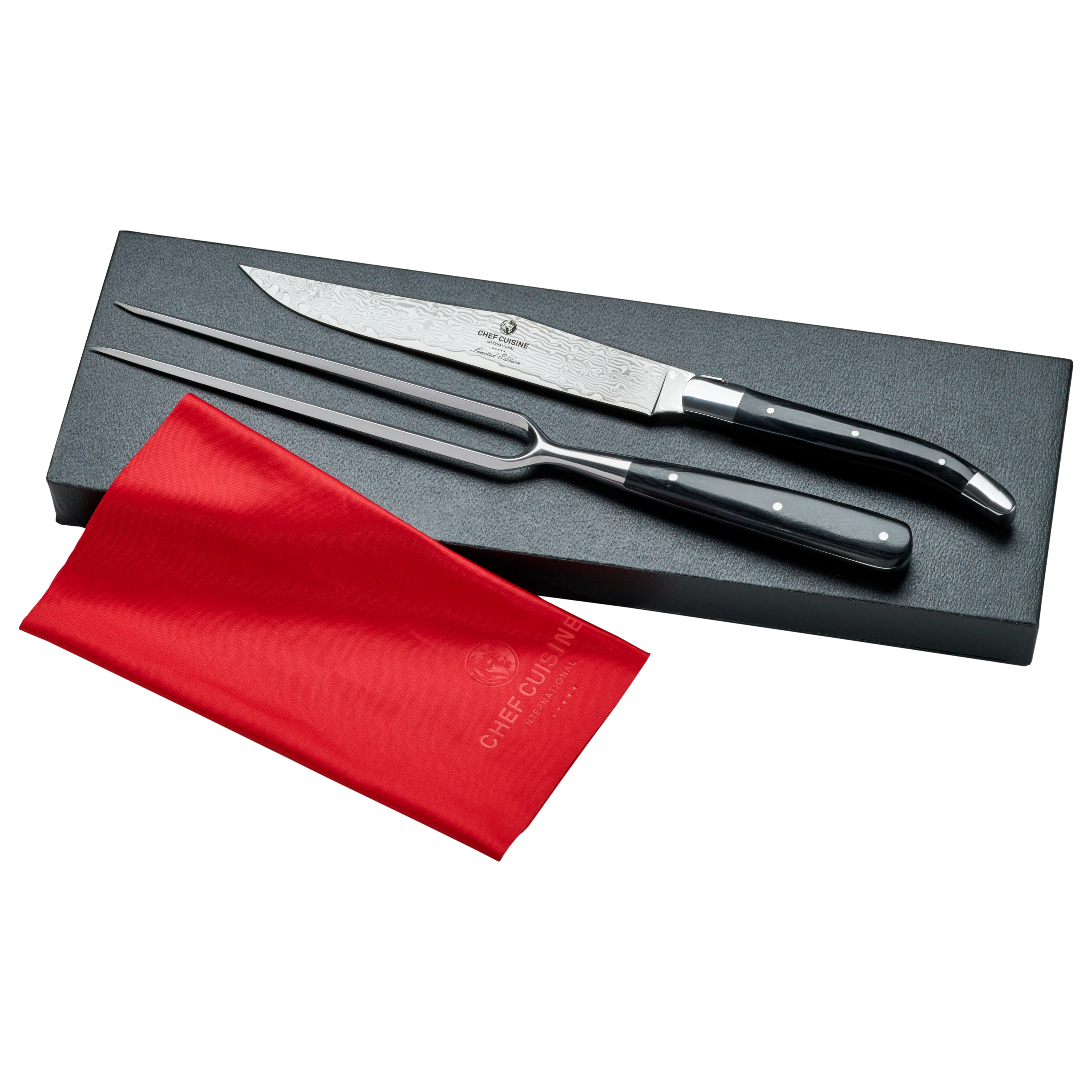 chef-cuisine-damast-tranchier-besteck-2-tlg-pakkaholz-67-lagen image 3