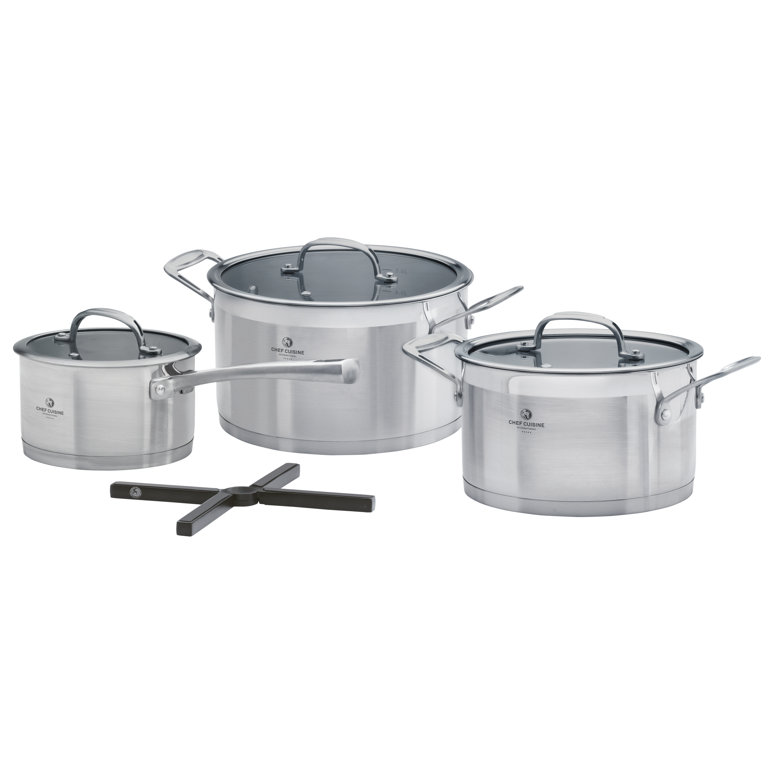 chef-cuisine-t-pfe-topfset-3-tlg-edelstahl-mit-untersetzer image 1