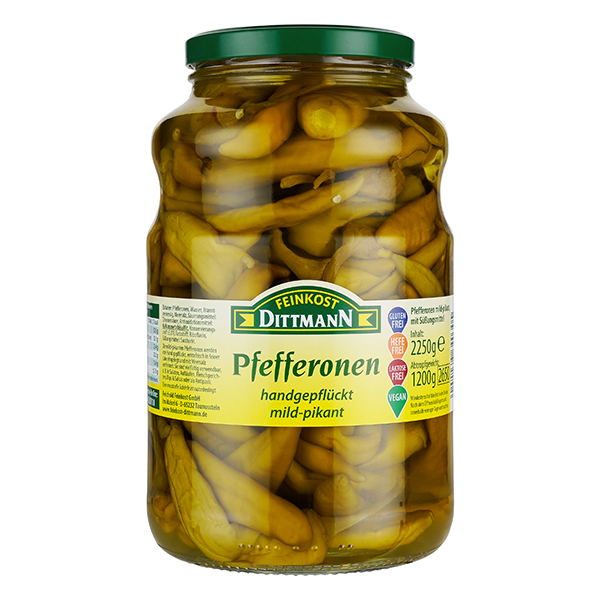 feinkost-dittmann-pfefferonen-mild-pikant-eingelegt image 1