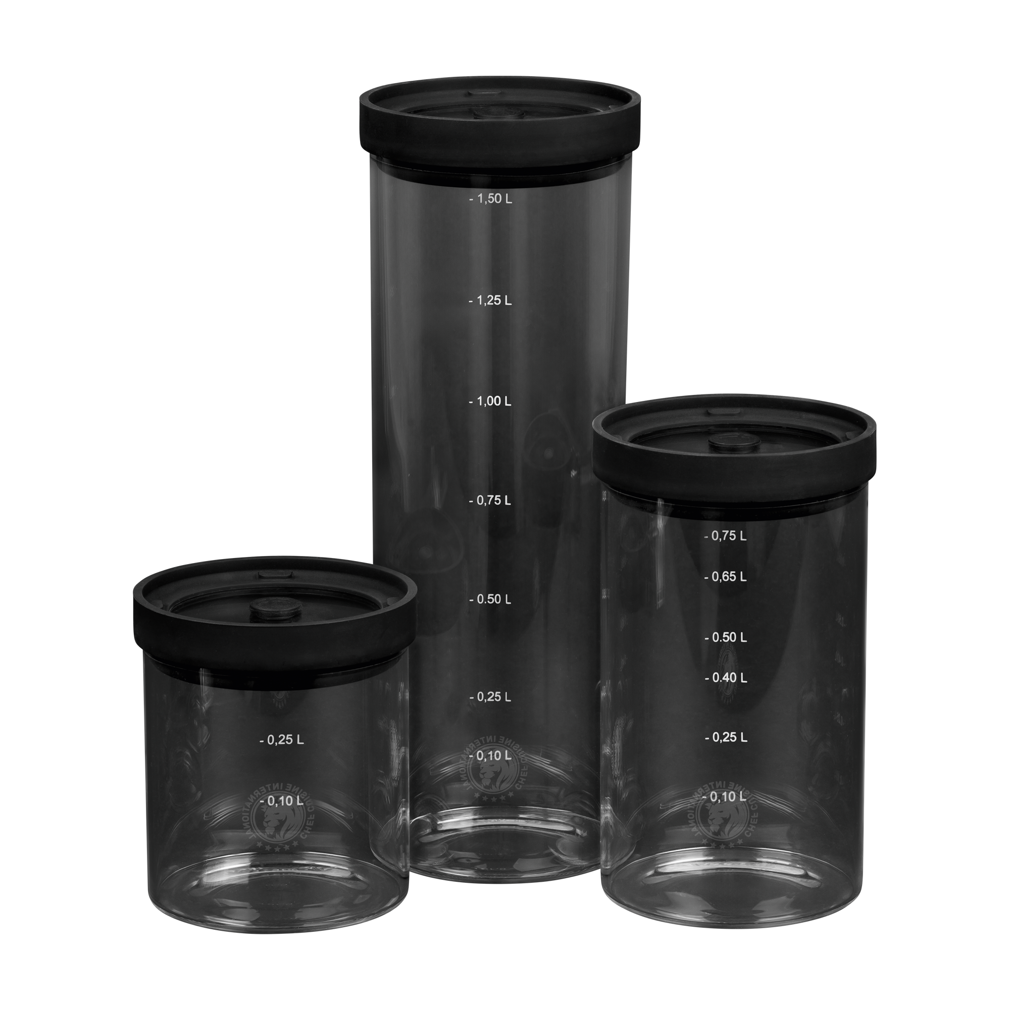 chef-cuisine-vakuum-serie-glas-vorratsdosen-3er-set-vakuum image 3