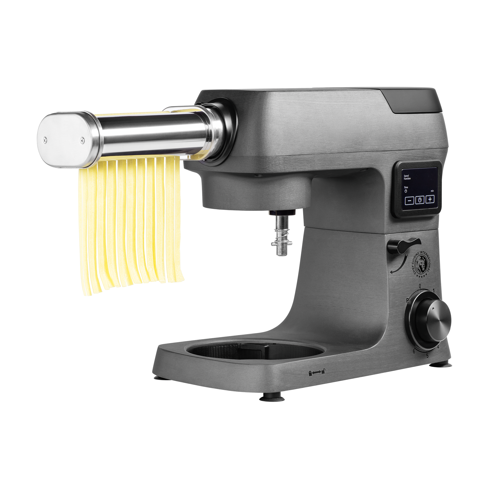 chef-cuisine-pasta-maker-set-3-tlg-lasagne-fettuccine-spaghetti-edelstahl image 3