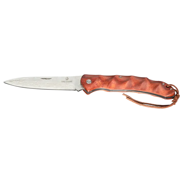 chef-cuisine-damast-taschenmesser-sandelholz-schatulle image 1