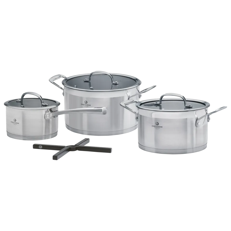 chef-cuisine-t-pfe-topfset-3-tlg-edelstahl-mit-untersetzer image 1