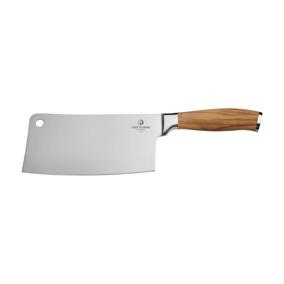 chef-cuisine-olivenholz-serie-chinesisches-kochmesser-olivenholzgriff image 1