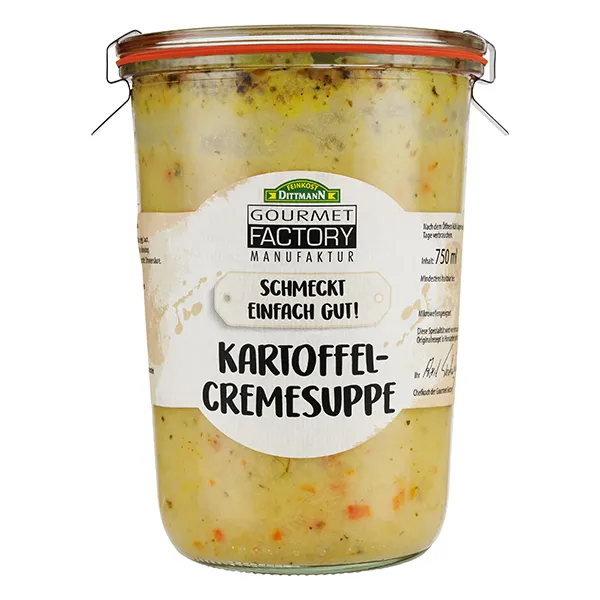 gourmet-factory-kartoffelsuppe-cremig-weckglas-sahne-mittag image 1