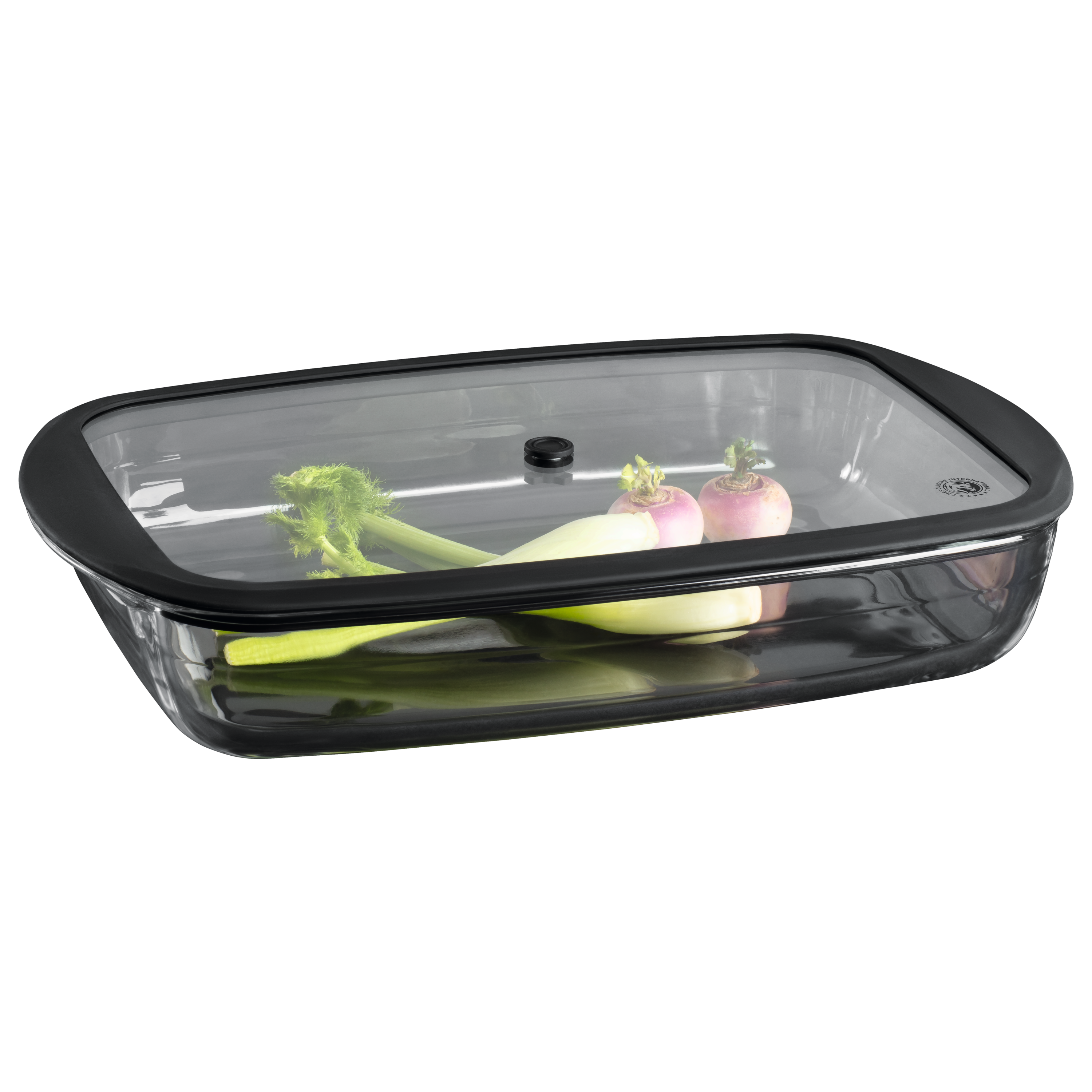 chef-cuisine-vakuum-serie-auflaufform-glas-mit-handschuh image 3