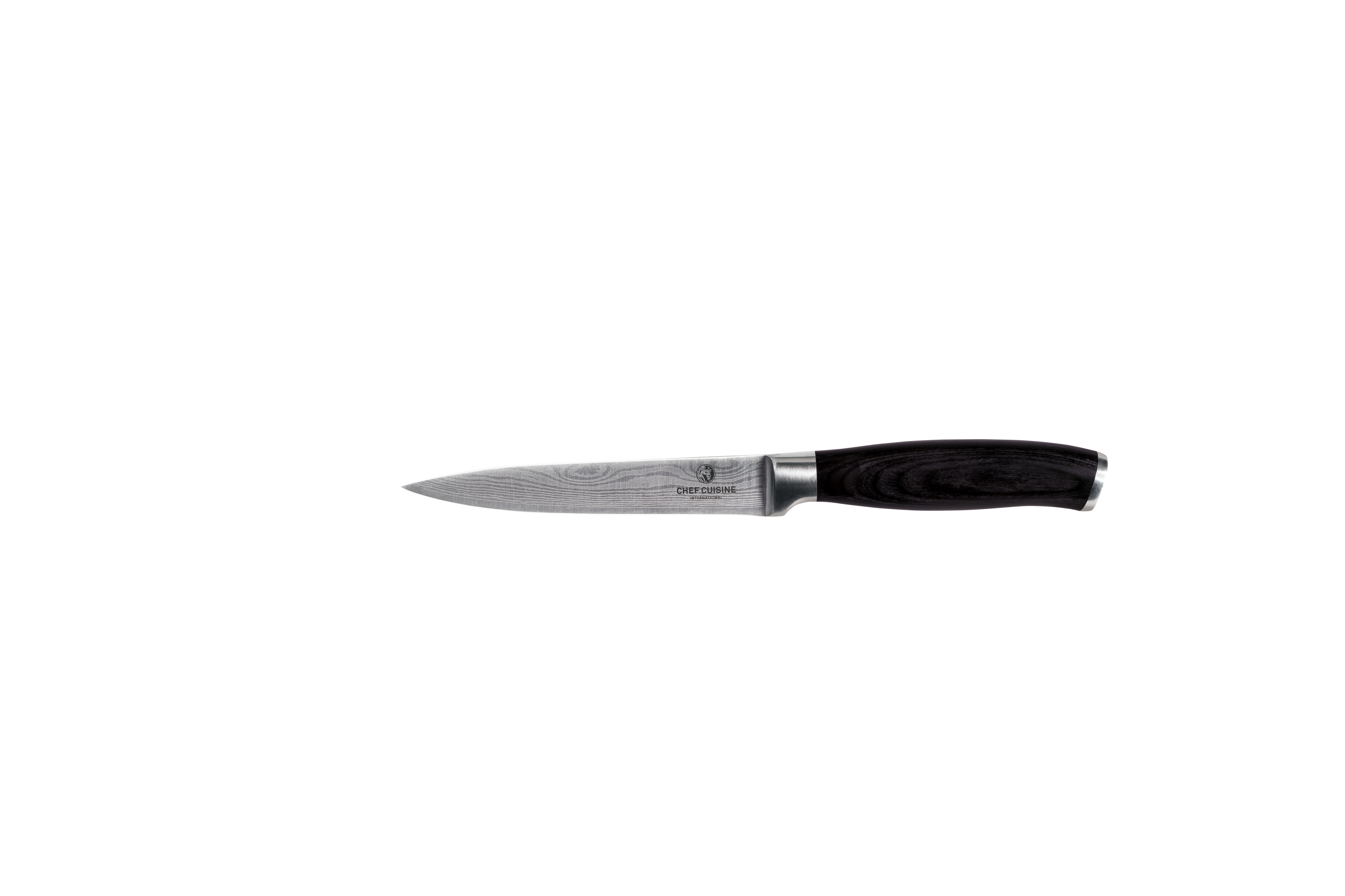 chef-cuisine-pakkaholz-allzweckmesser-pakkaholz-damast-optik image 1