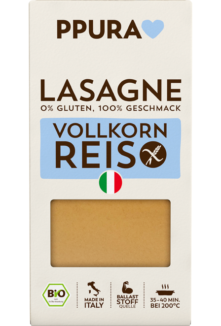 ppura-lasagne-vollkornreis-pasta-glutenfrei image 1