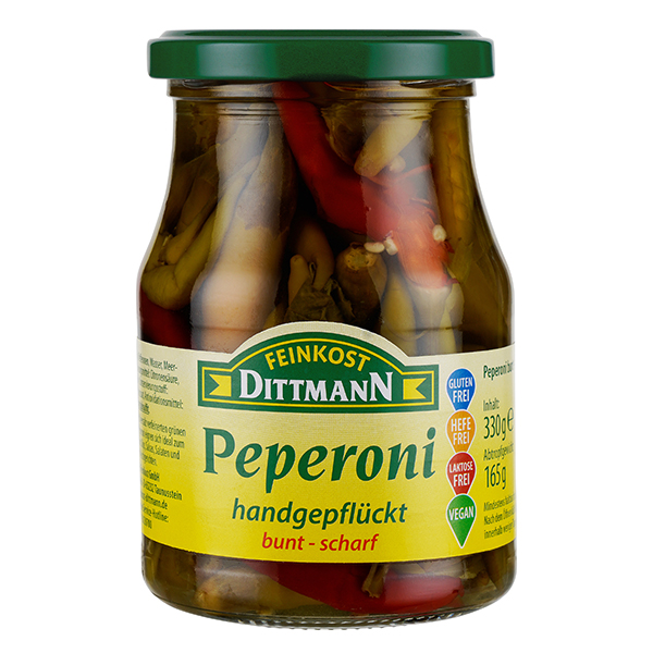 feinkost-dittmann-peperoni-bunt-scharf-eingelegte-peperoni image 1
