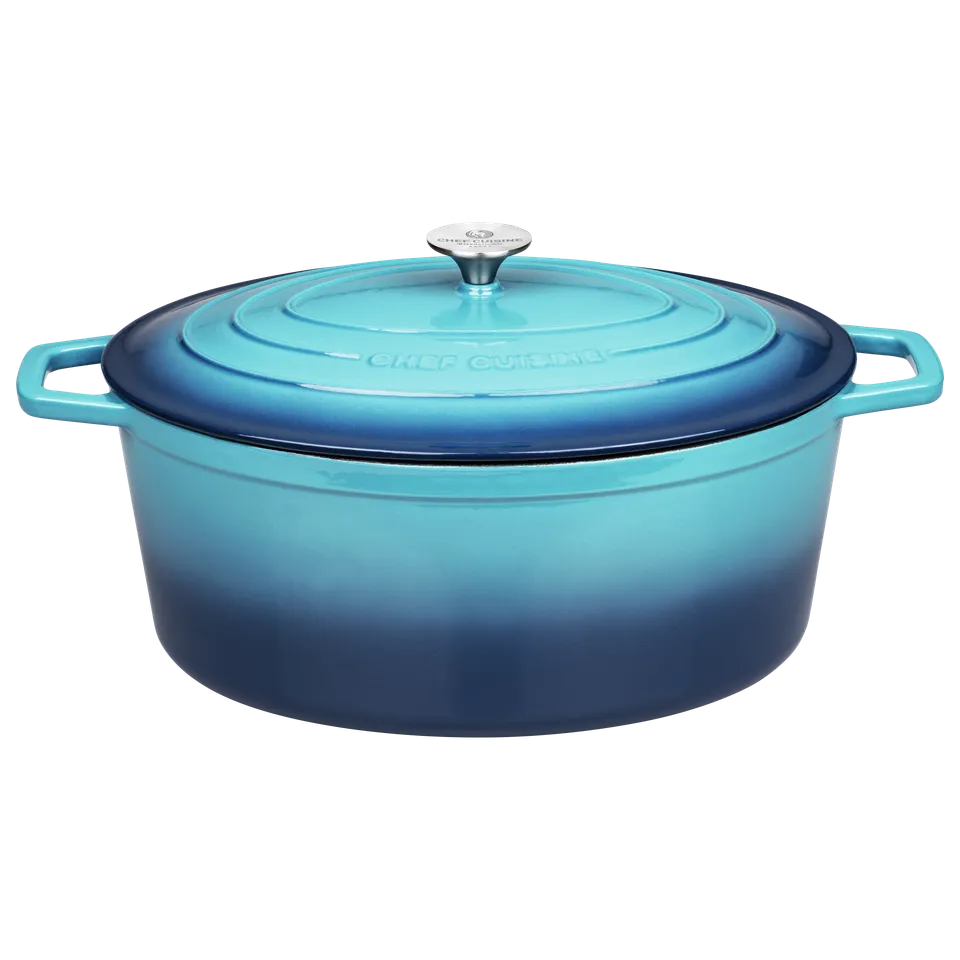 chef-cuisine-gusseisen-br-ter-oval-emailliert-schmorrtopf image 1