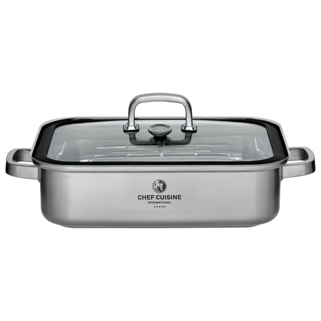chef-cuisine-br-ter-aroma-dampfgarer-edelstahl-mit-glasdeckel image 1