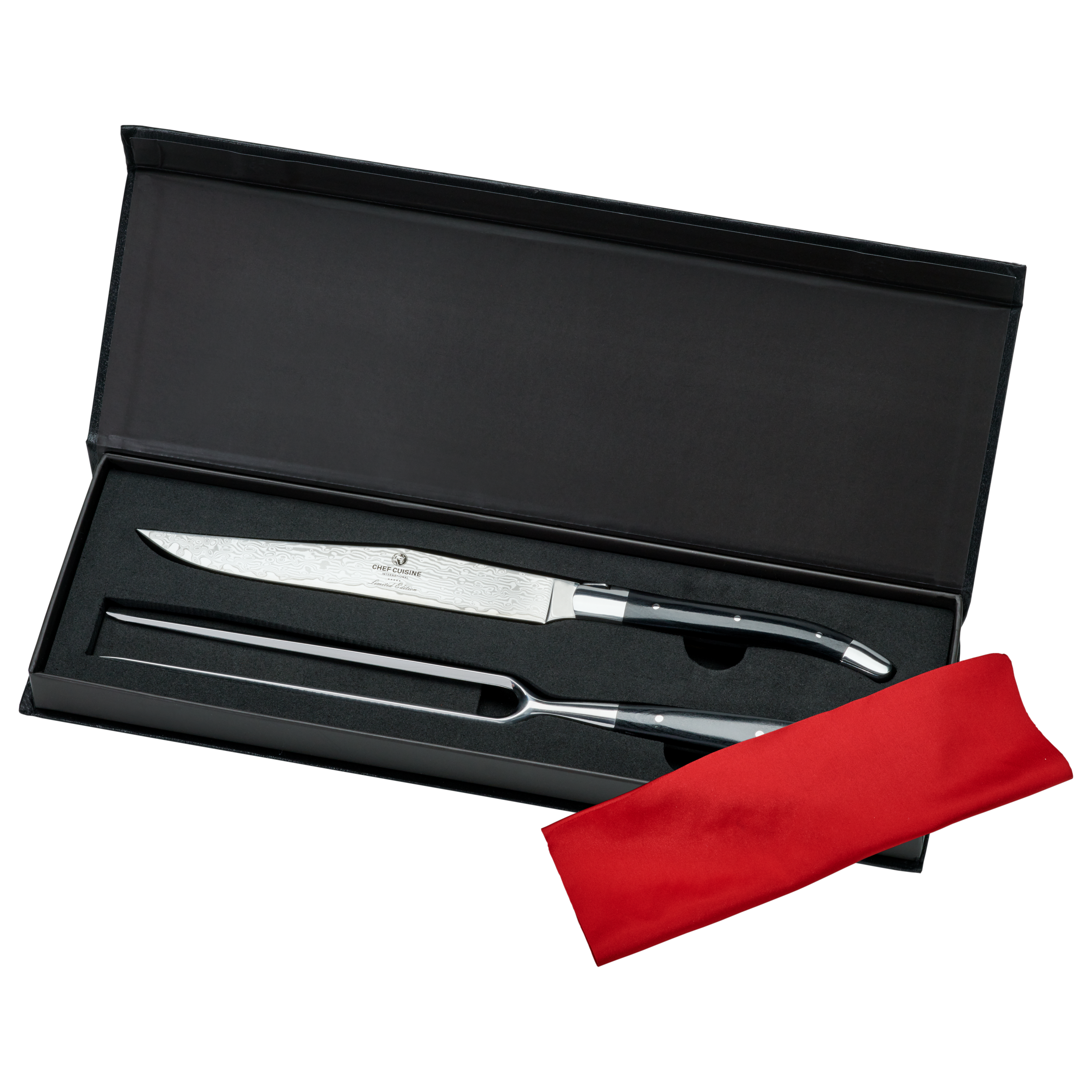 chef-cuisine-damast-tranchier-besteck-2-tlg-pakkaholz-67-lagen image 7