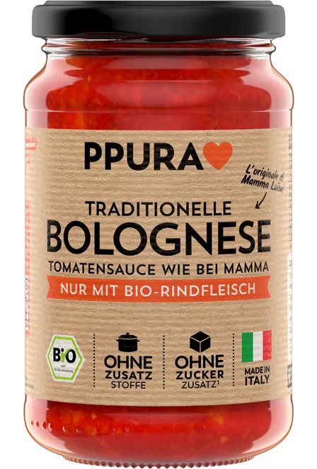 ppura-sauce-bolognese-pasta-sauce-klassisch image 1