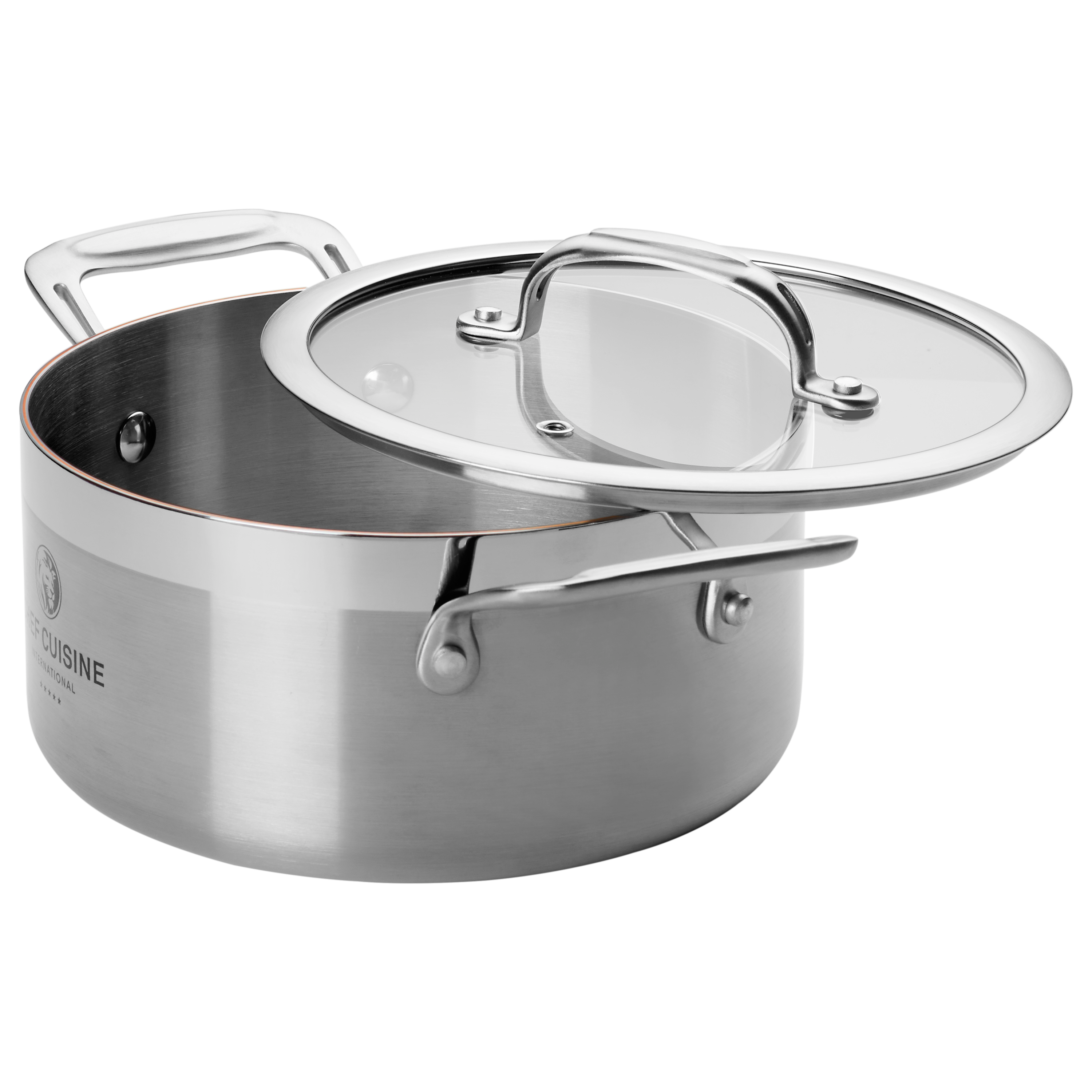 chef-cuisine-5-ply-fleischtopf-20-cm-kupferkern-mit-deckel image 2
