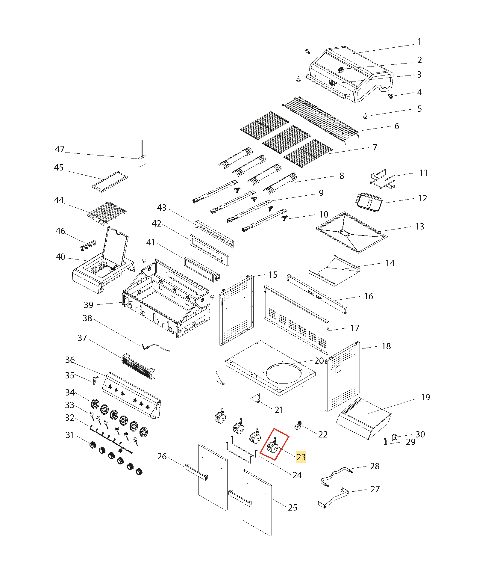 chef-cuisine-grillzubeh-r-lenkrolle-4320-cc-4449-cc-nr-20 image 2