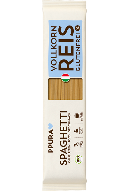 ppura-spaghetti-vollkornreis-pasta-glutenfrei image 1