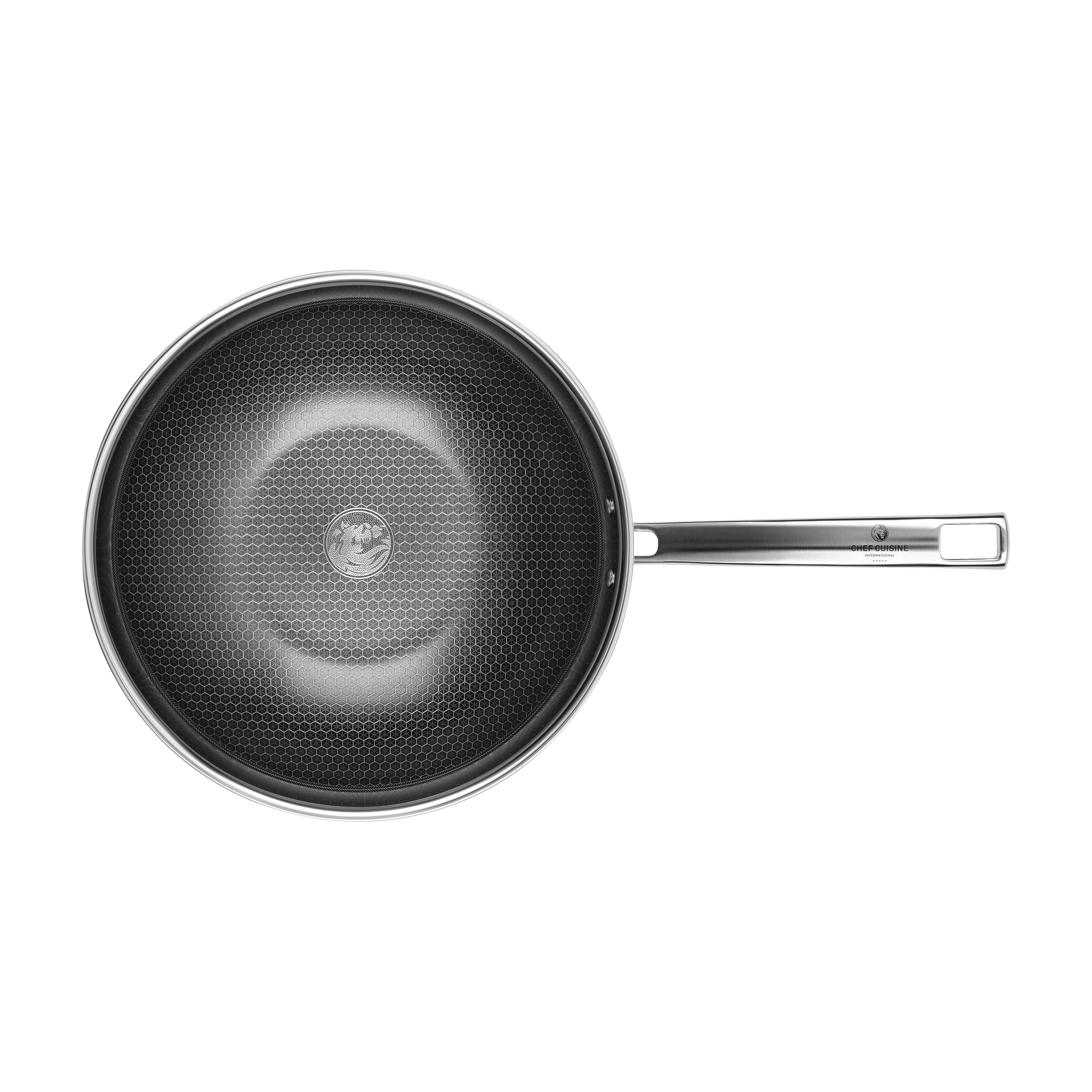 chef-cuisine-honeycomb-wok-28-cm-keramik-wokpfanne image 2