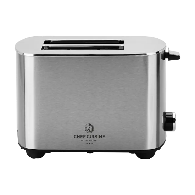 chef-cuisine-toaster-design-edelstahltoaster-2-scheiben-850w image 1