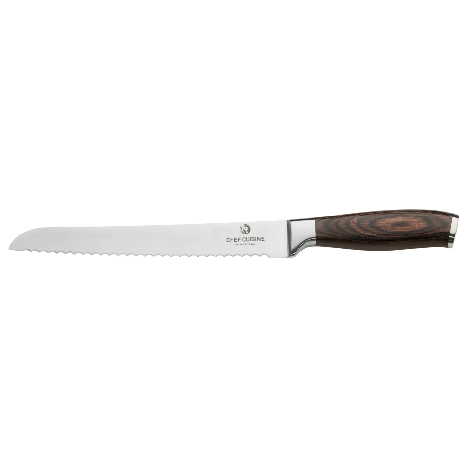chef-cuisine-pakkaholz-brotmesser-pakkaholzgriff-rostfrei image 1