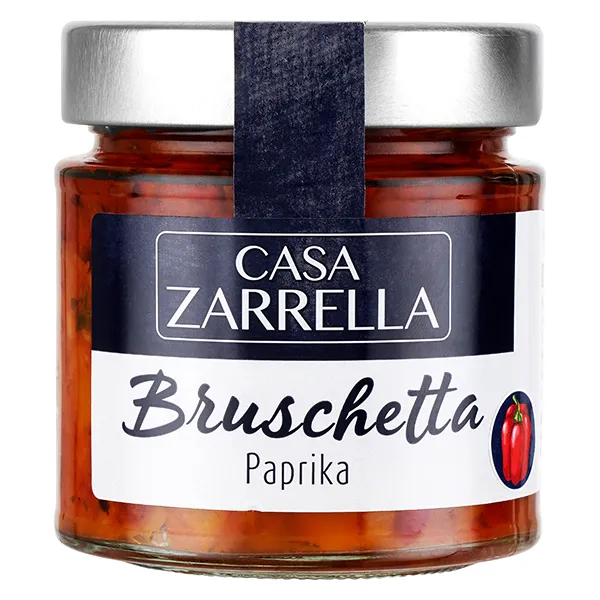 casa-zarrella-bruschetta-paprika-aufstrich-gegrillte-paprika image 1