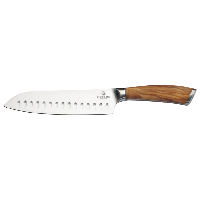 chef-cuisine-olivenholz-santokumesser-19-cm-eisgeh-rtet image 1