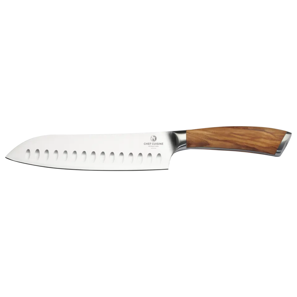 chef-cuisine-olivenholz-santokumesser-19-cm-eisgeh-rtet image 1