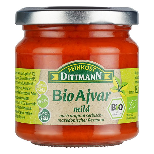 feinkost-dittmann-bio-ajvar-paprikapaste-mild image 2