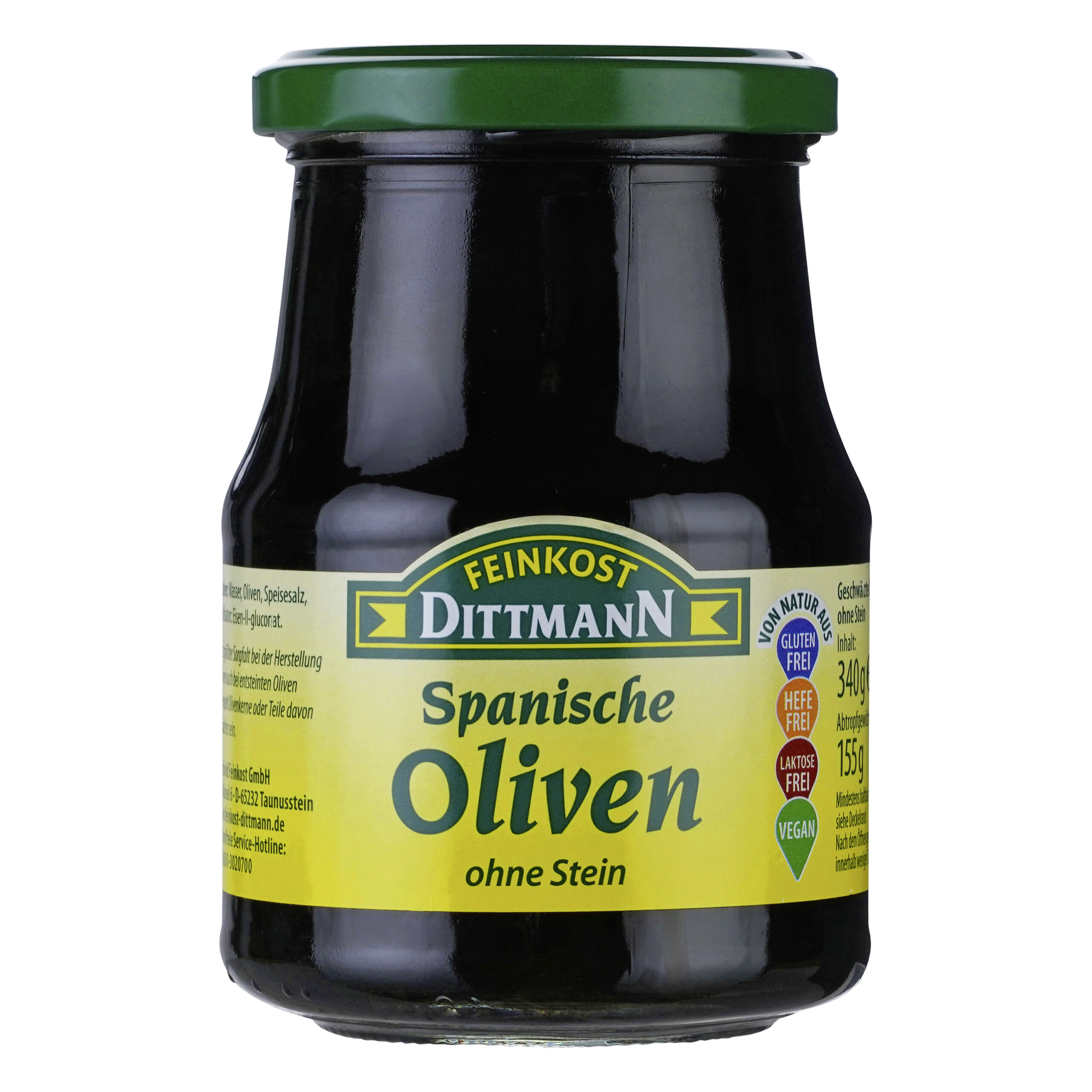 feinkost-dittmann-schwarze-spanische-oliven-ohne-stein image 1