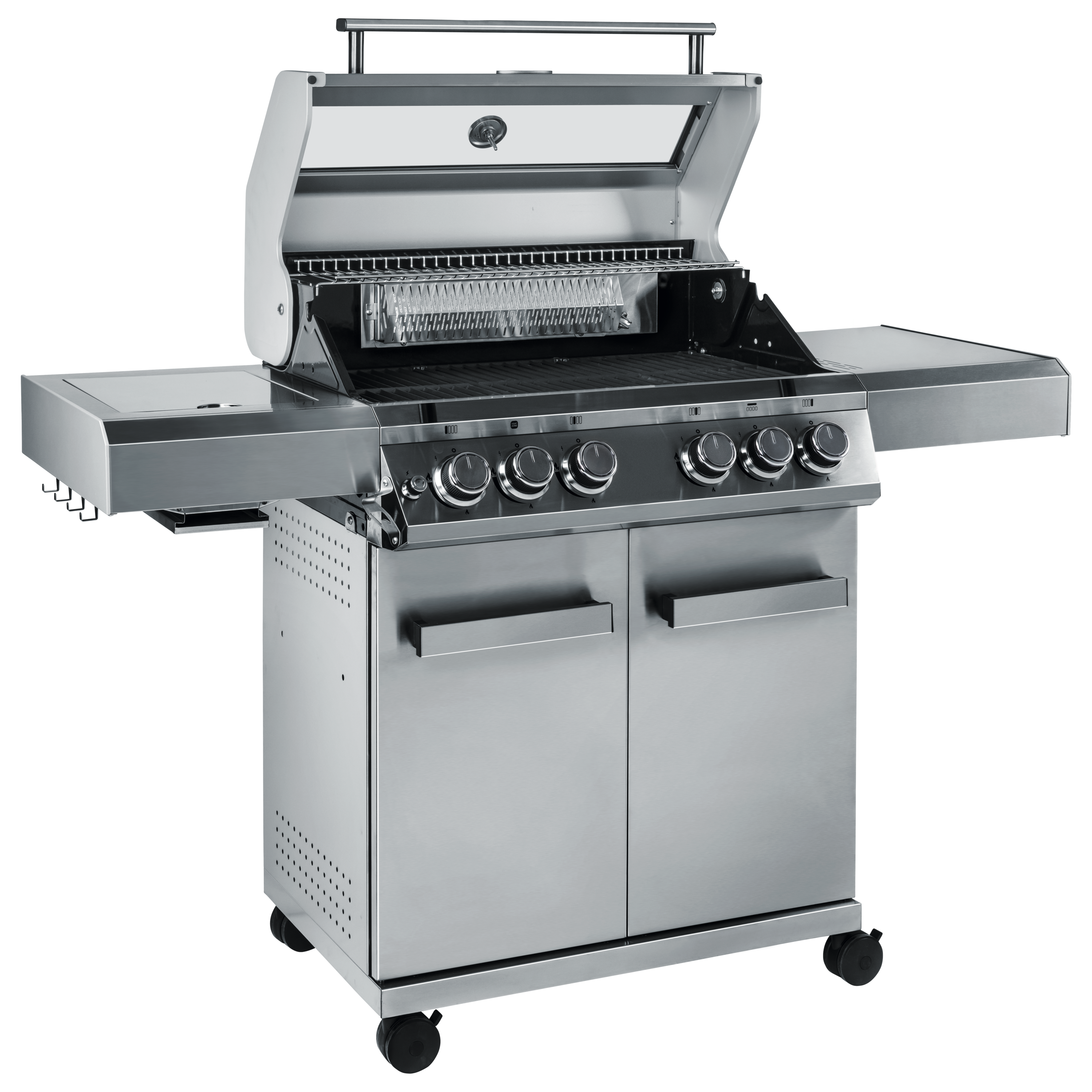 chef-cuisine-grills-bbq-grill-dine-bundle-gasgrill-4-2-edelstahl image 2