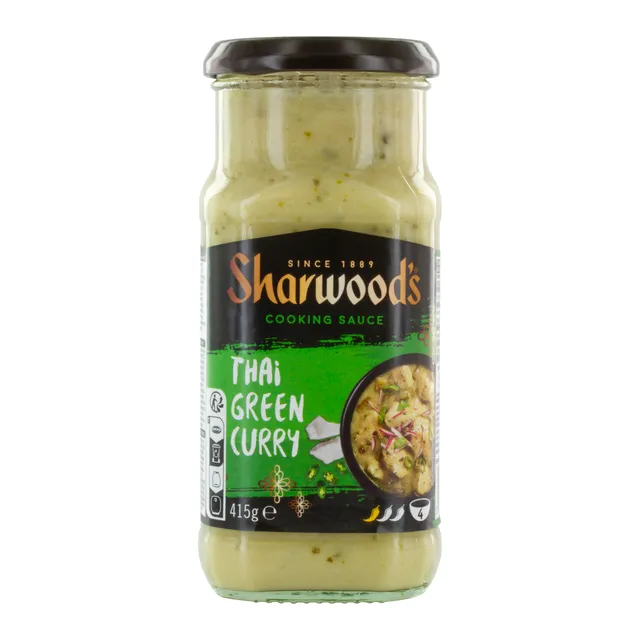 sharwood-s-thai-green-curry-kochsauce-415g-gr-nes-curry image 1