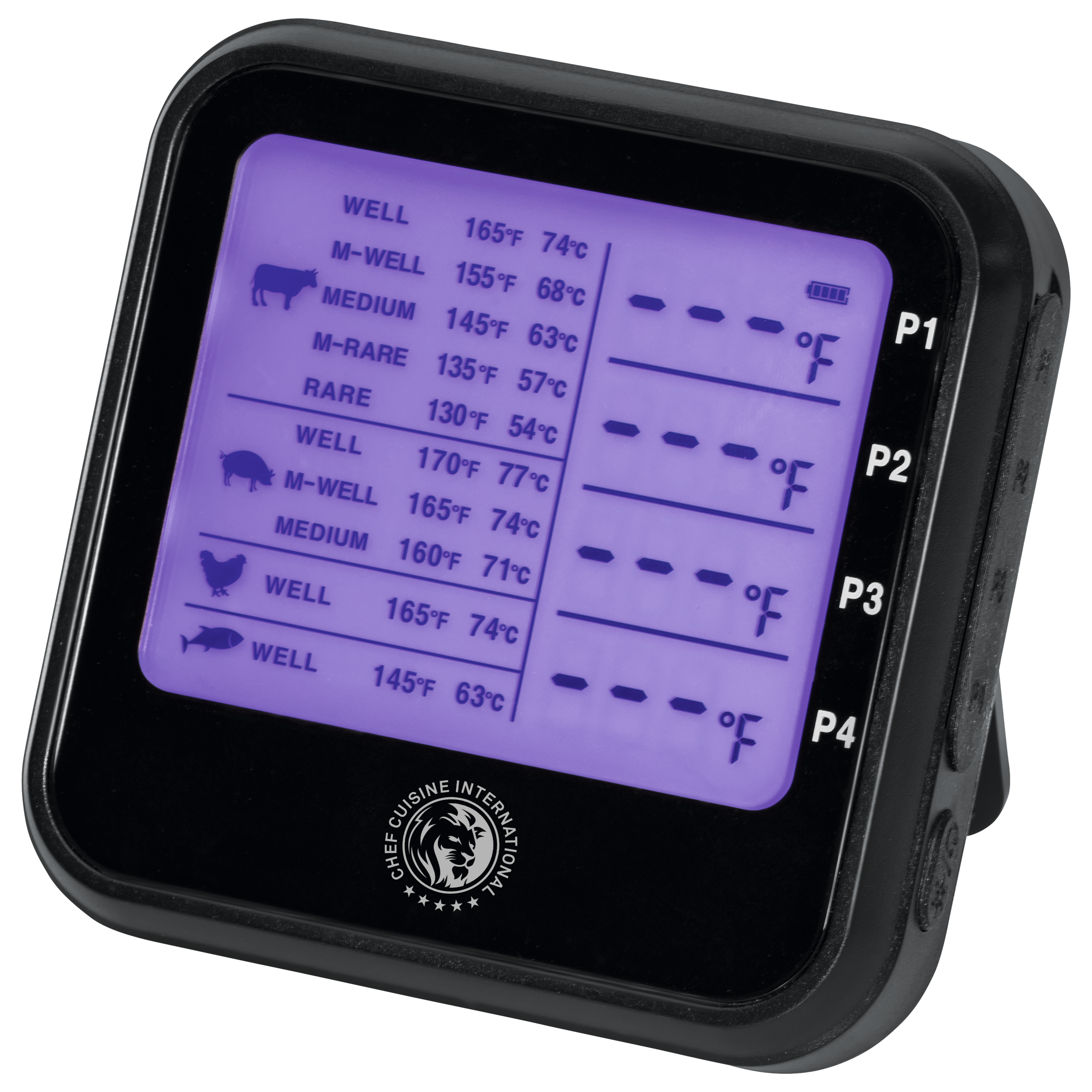 chef-cuisine-grillzubeh-r-bbq-grillthermometer-digital-4-sonden image 4