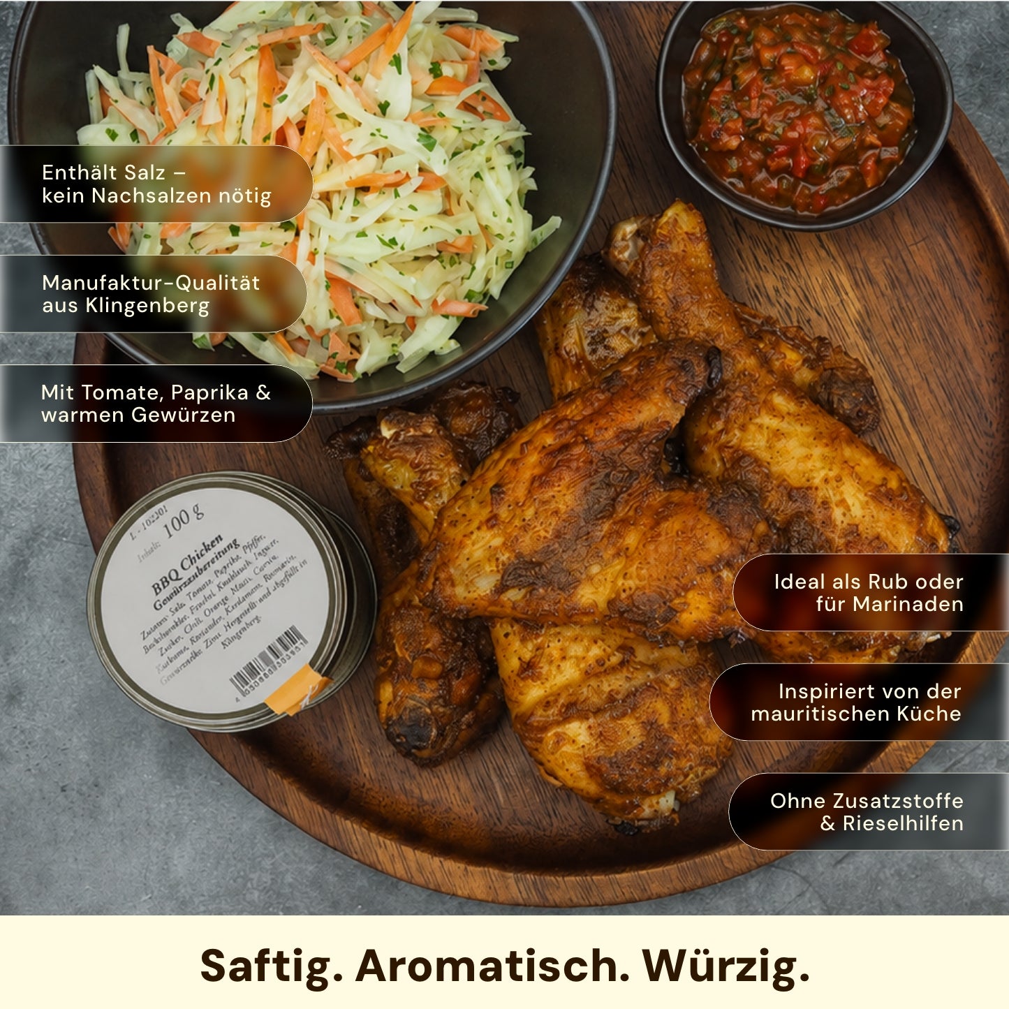 altes-gewu00fcrzamt-serie-bbq-chicken-gewu00fcrz-100-g-geflu00fcgel image 2